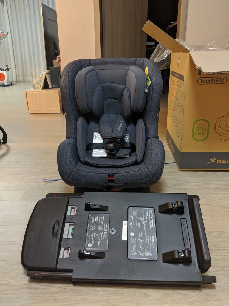 다이치 퍼스트세븐 플러스 터치픽스 영유아 카시트 ISOFIX 썬바이저