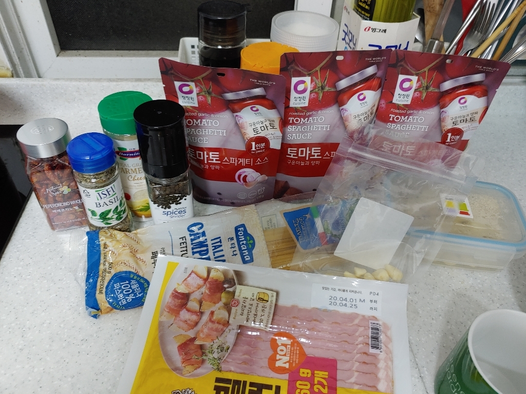 청정원 토마토 스파게티 소스