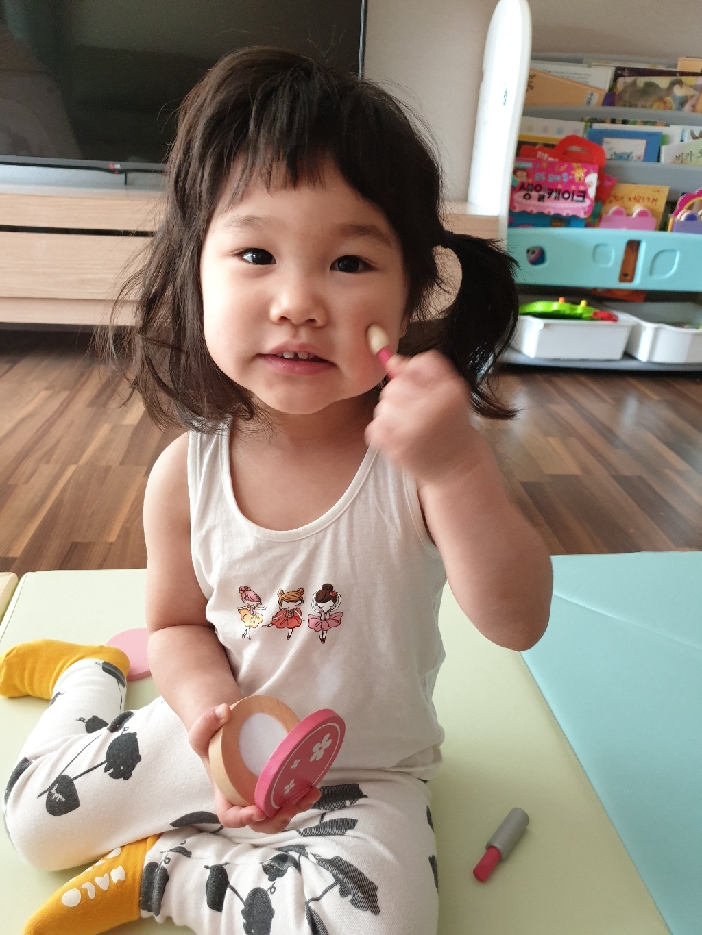 우드피아 브레인숲 원목 미용놀이 가방세트