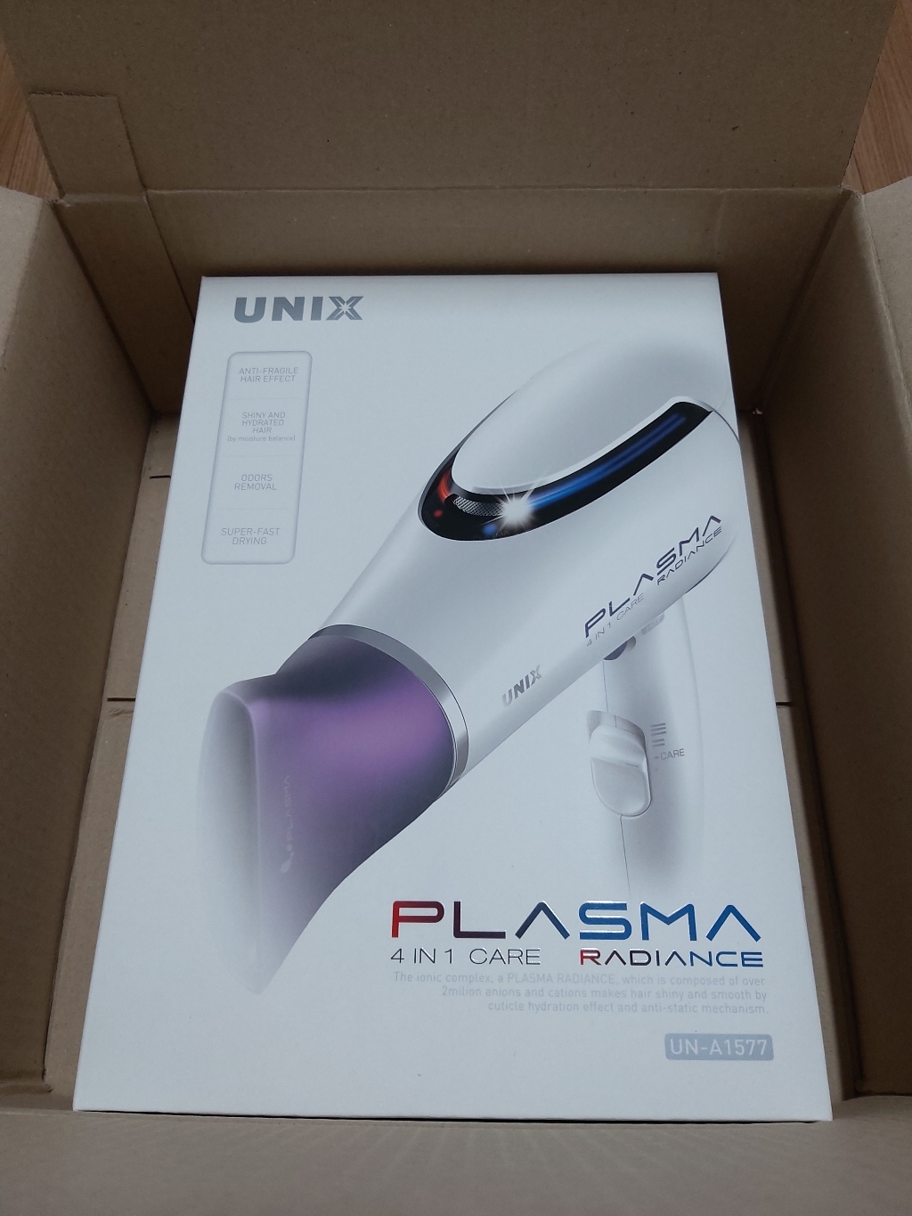 유닉스 플라즈마 래디언스 4 in 1 케어 헤어드라이기 UN-A1577 2000W 리뷰후기