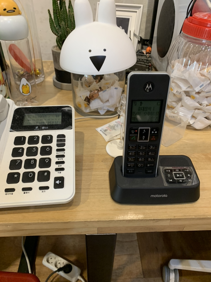 모토로라 2Hz 디지털 자동응답 무선전화기 IT51TXA