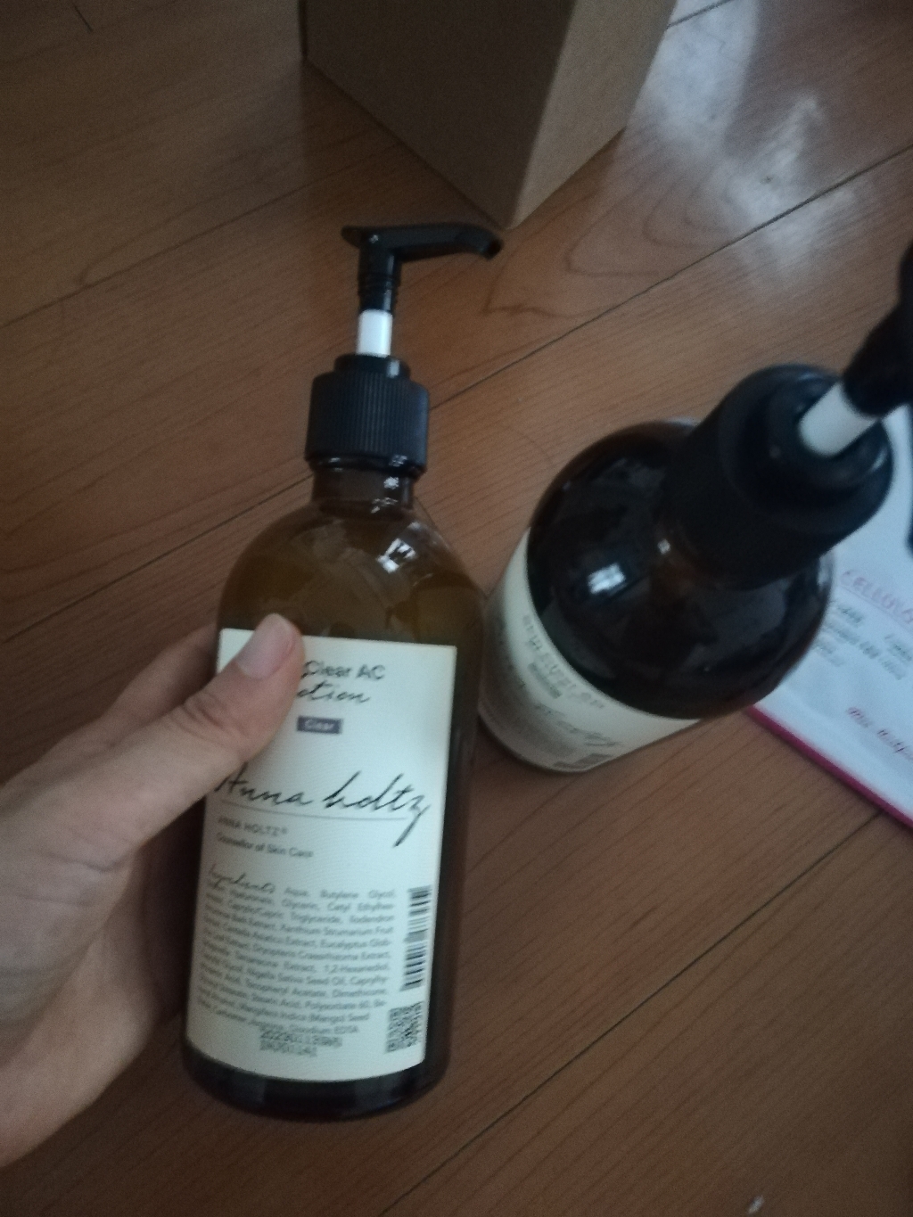 안나홀츠 피지 잡는 스킨 클리어 토너 로션 대용량 2종