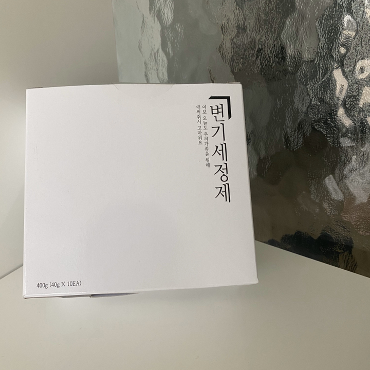 살림백서 변기세정제 리뷰후기