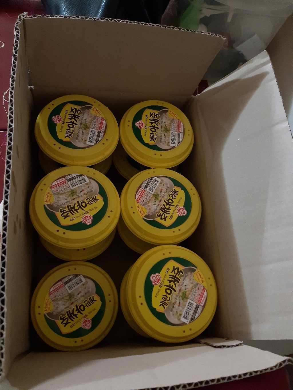 오뚜기 계란야채죽