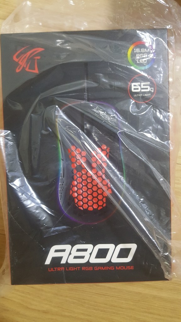 앱코 HACKER A800 3389 초경량 RB 게이밍 마우스 A800
