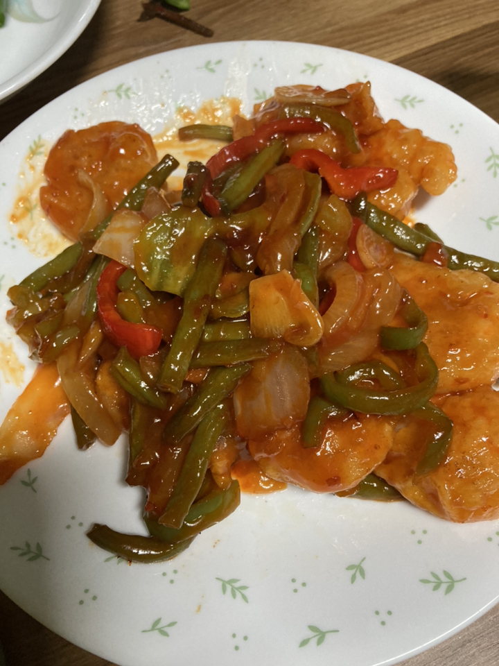 앙트레 매콤달콤 깐쇼새우 리뷰후기