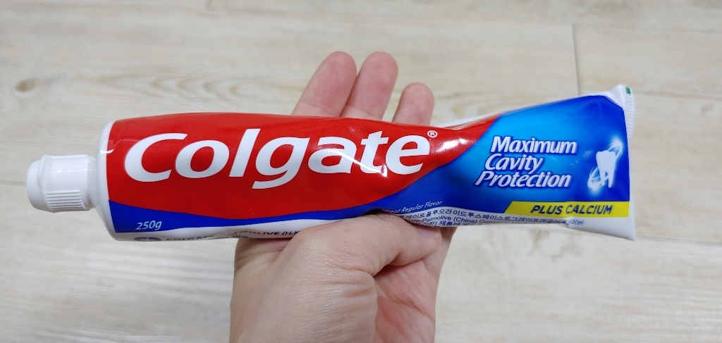 콜게이트 플루오라이드 치약 그레이트 레귤러 플레버