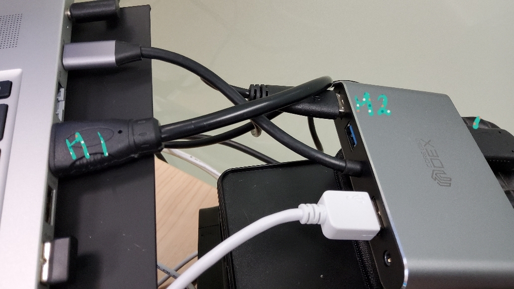 씽크웨이 CORE D53덱스 8포트 HDI 멀티포트 허브