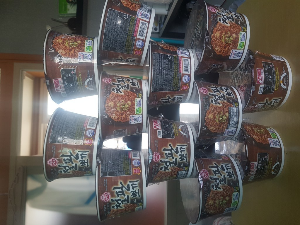 오뚜기 철판뽀끼 컵라면