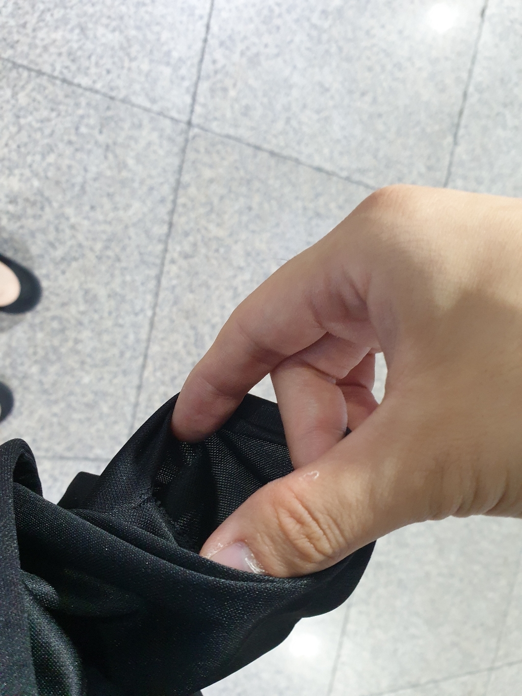 파라고나 남성용 AQUAS 배색 5부 츄리닝 반바지