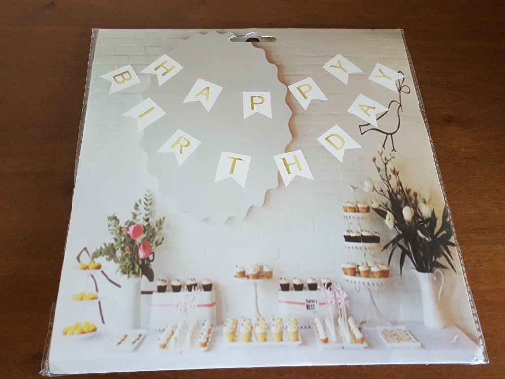 마켓감성 생일파티 가랜다 풍선