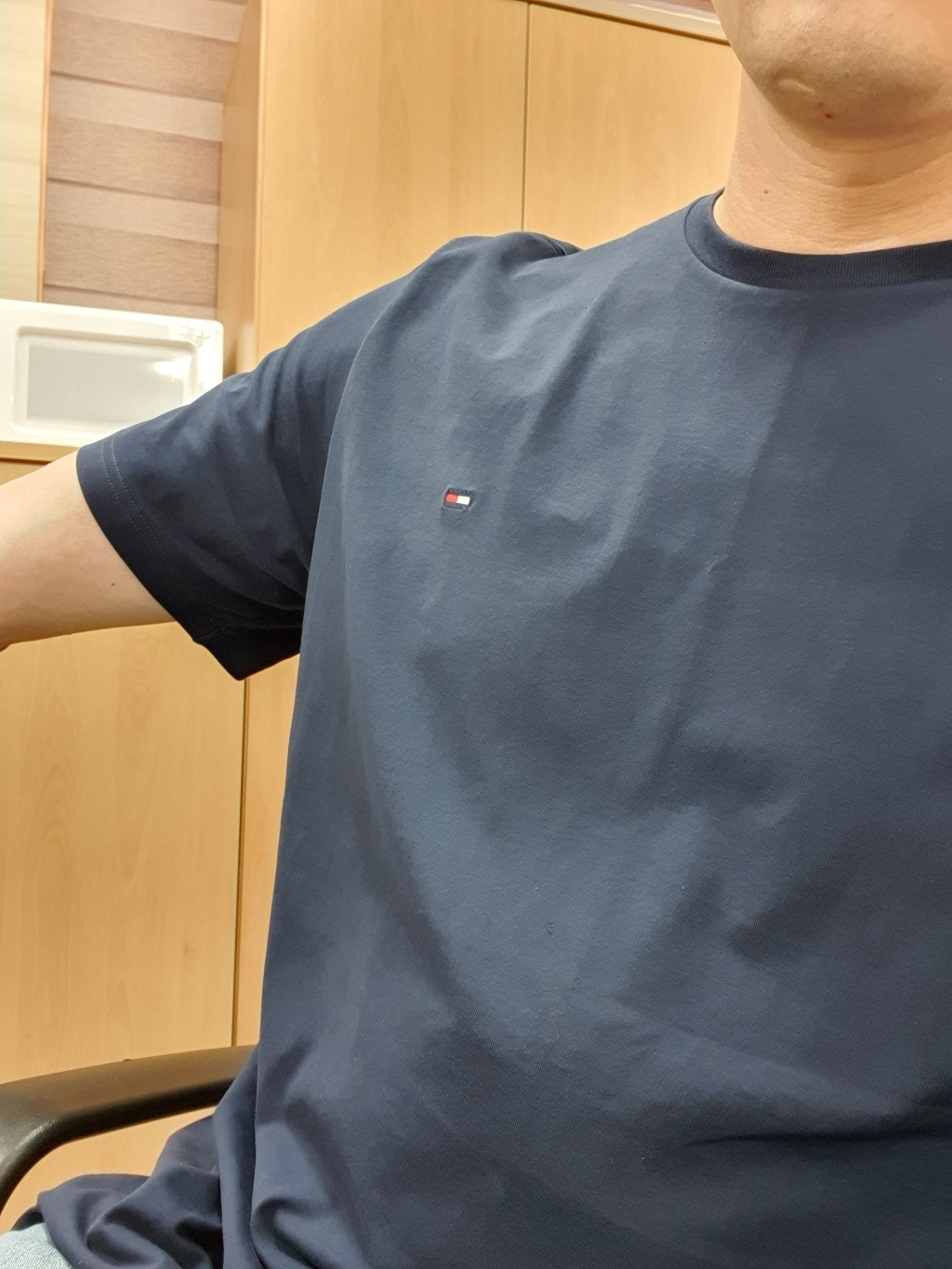 타미힐피거 남성용 크루넥 반팔 티셔츠 09T3139 리뷰후기