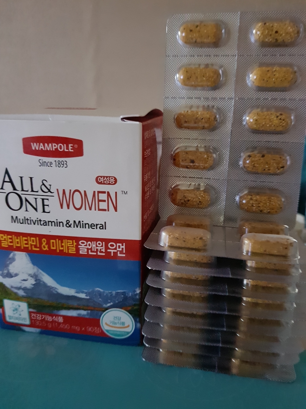 비타민뱅크 멀티비타민 미네랄 올앤원 우먼 리뷰후기
