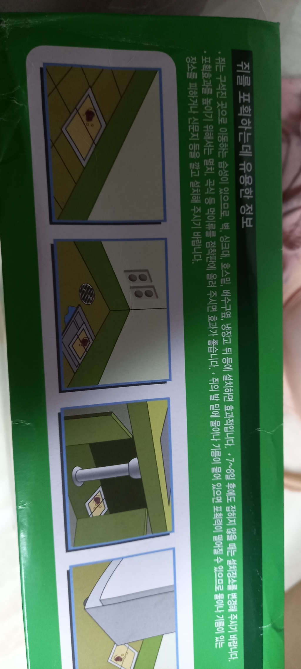 이안에다있다 대길산업 노런 쥐본드A 20매입