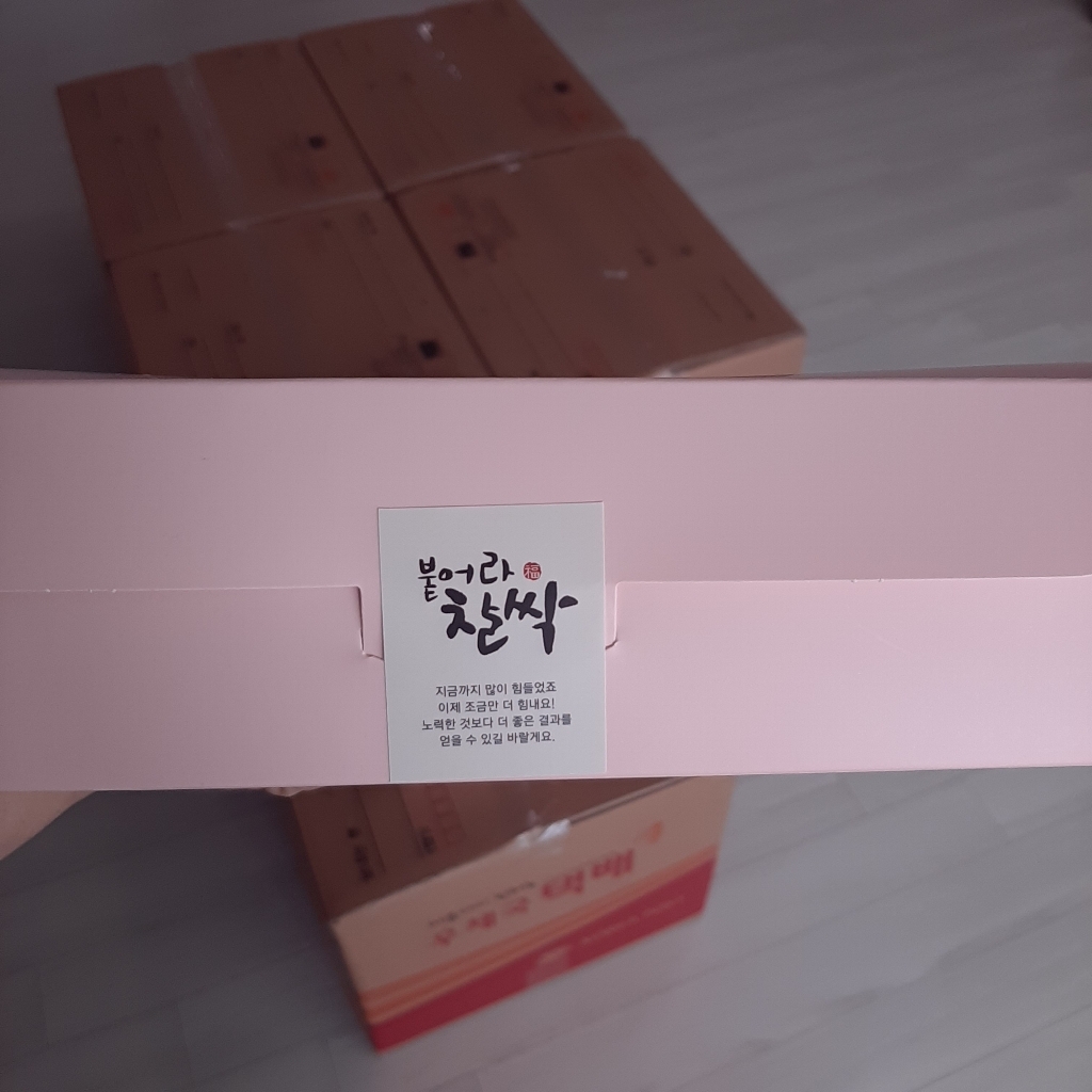 인디케이 붙어라 찰싹 직사각 스티커