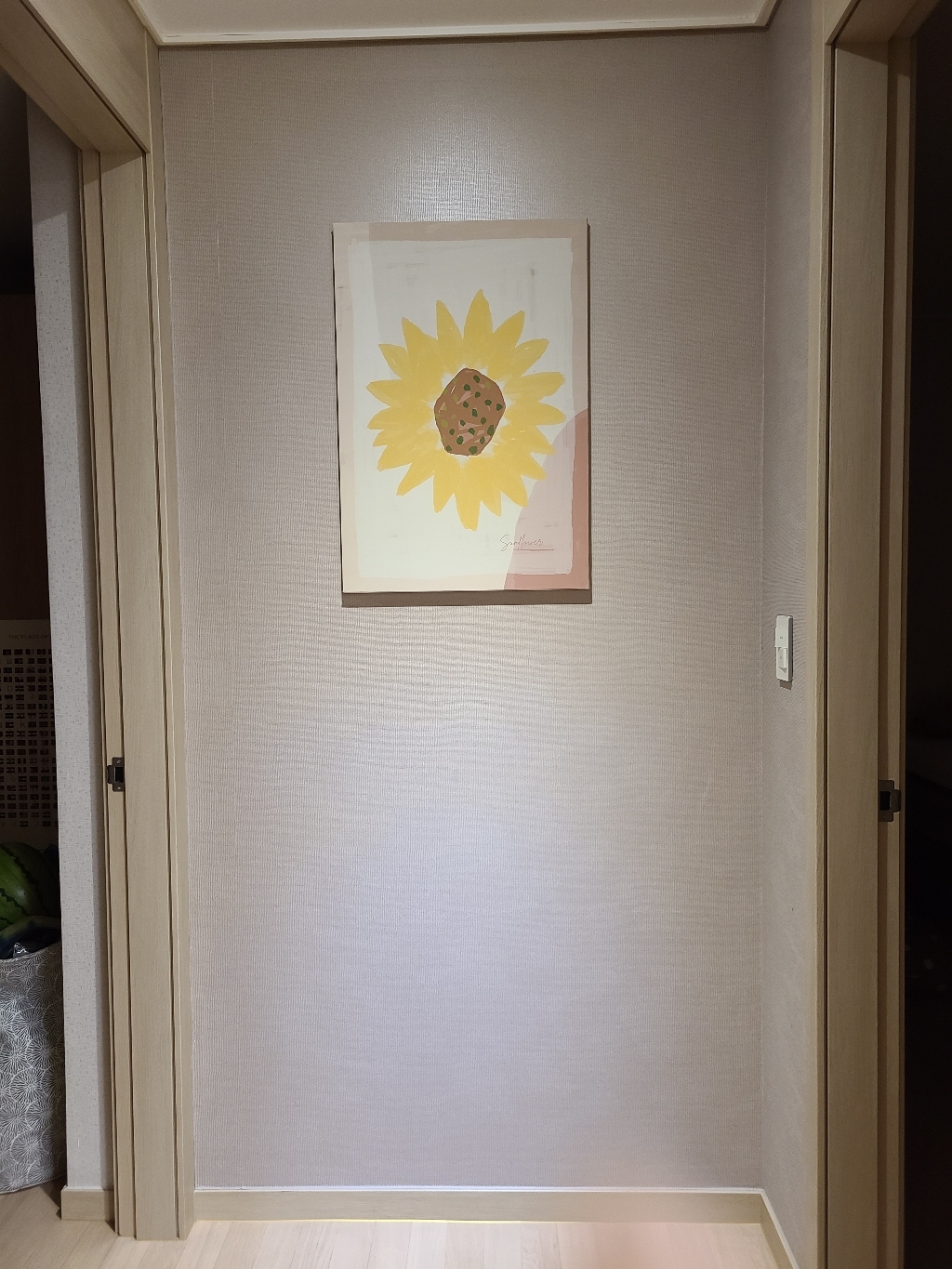 RYD Drawin Sunfower 캔버스 액자