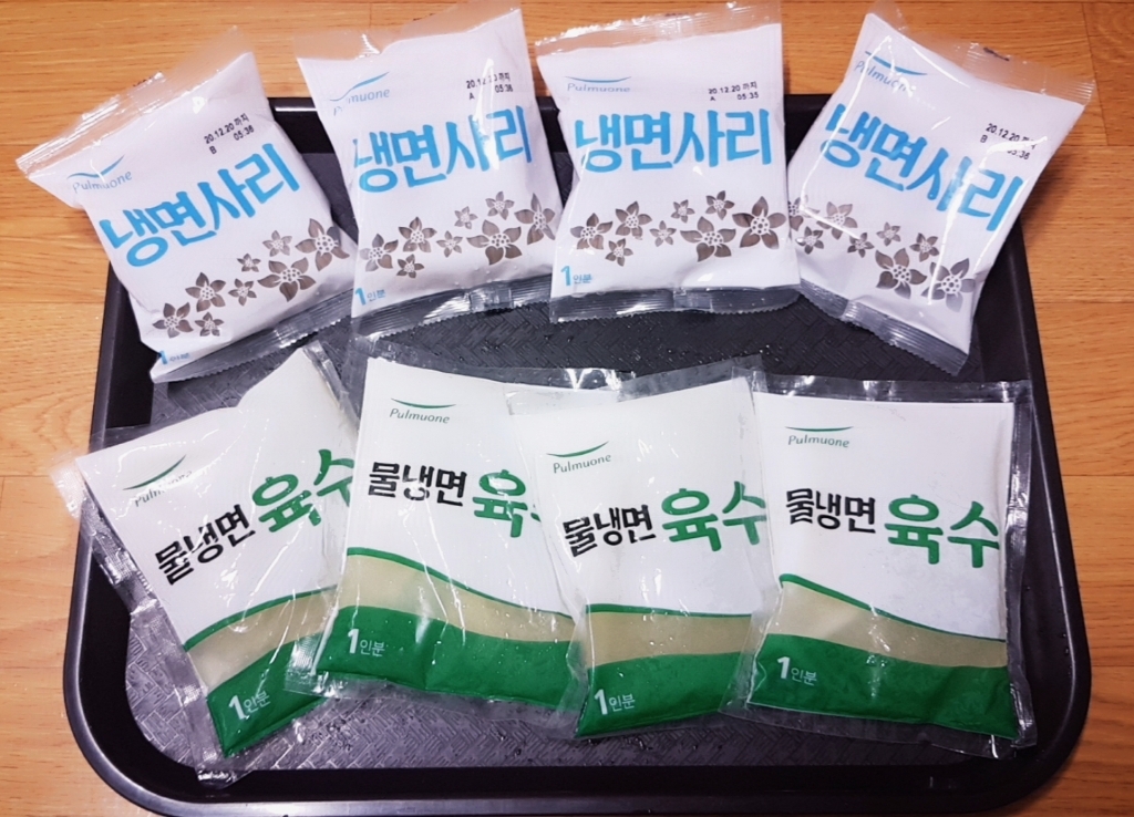 풀무원 겨울 동치미 물냉면 4인분