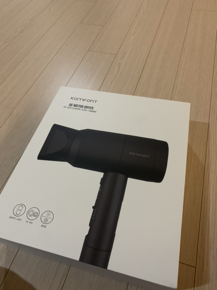 컴포트 전문가용 DC파워모터 드라이어 KDD-1600BK 1600W