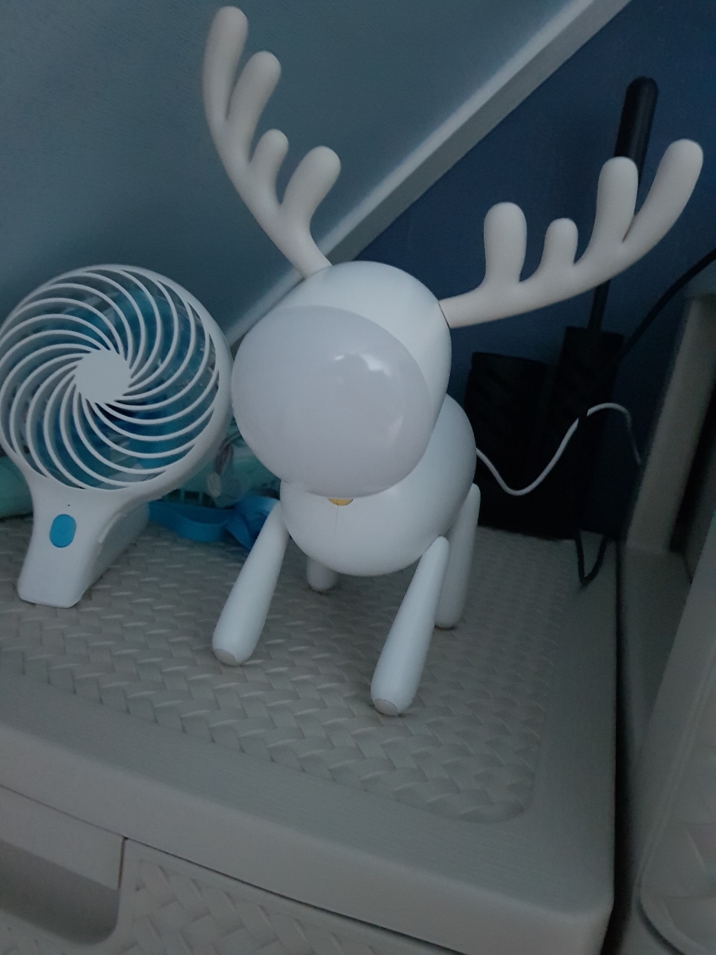 무아스 휴대용 충전식 루돌프 LED 무드등 리뷰후기