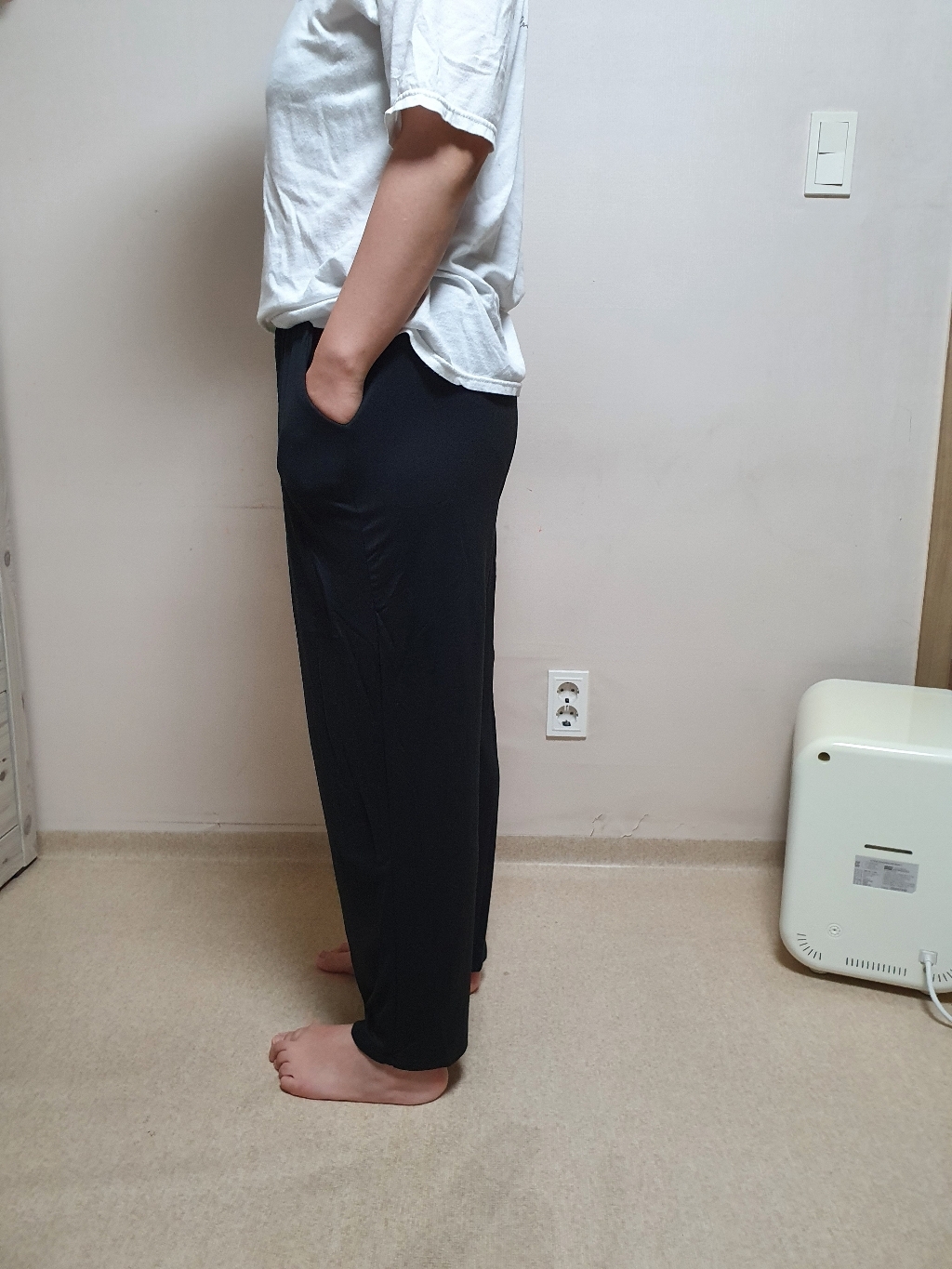 마른파이브 남성용 빅사이즈 긴바지 홈웨어 커플바지
