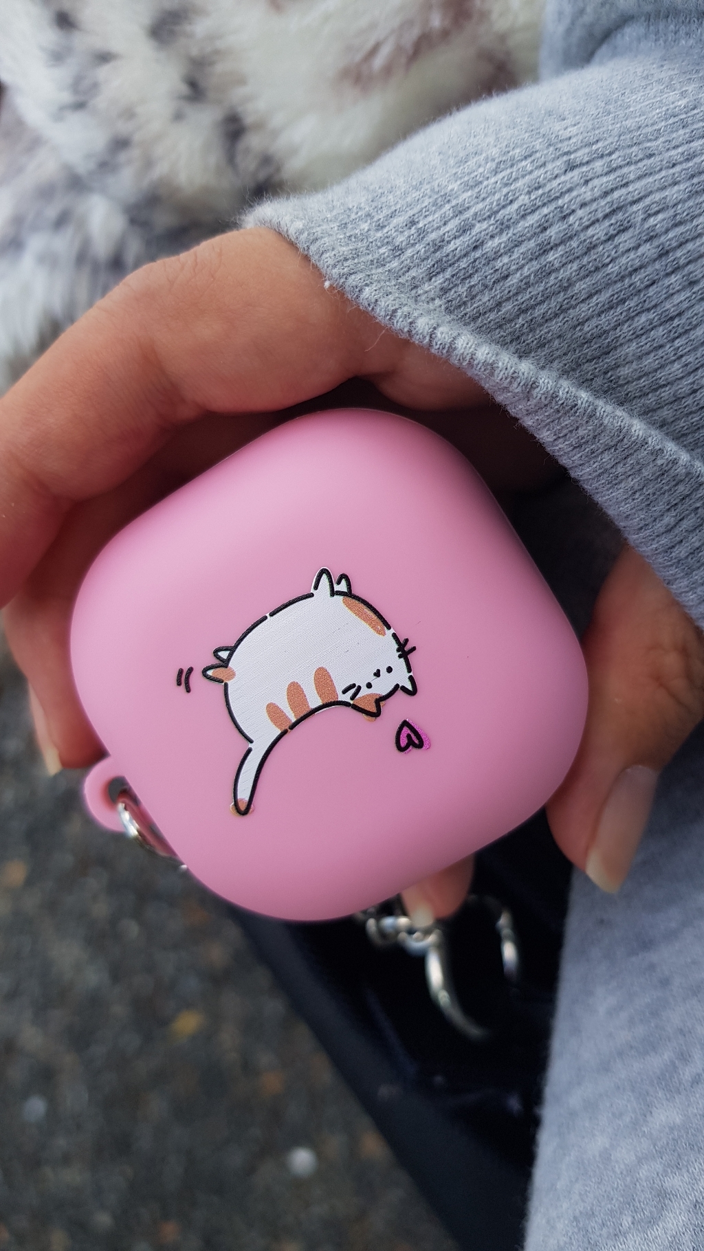 로윈 갤럭시 버즈 라이브 디자인 케이스 키링