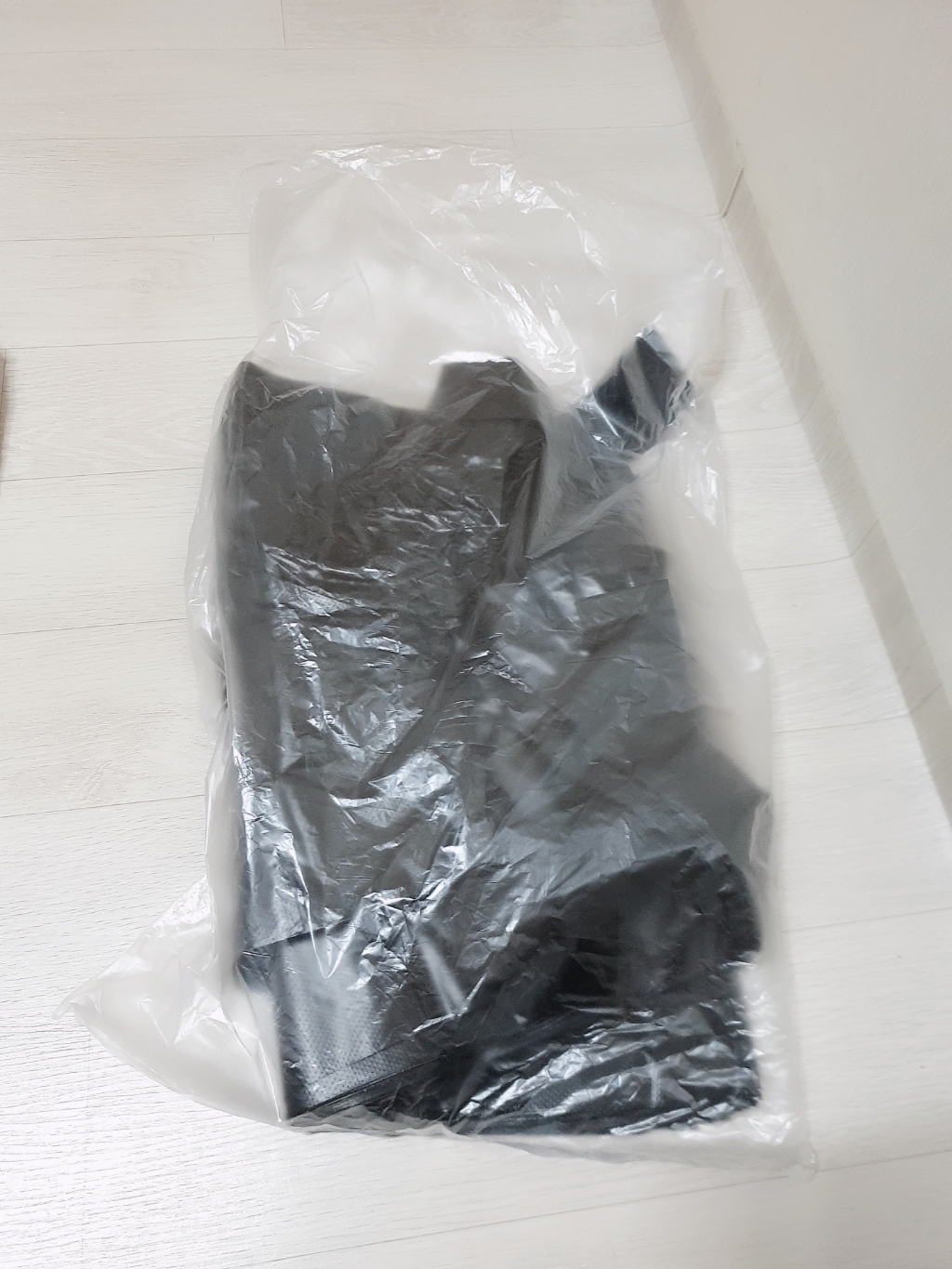 베로나 손잡이 마트봉투 검정