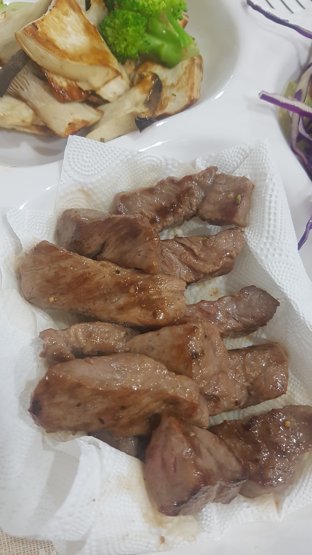 설성목장 무항생제 인증 한우 1 채끝 스테이크 리뷰후기