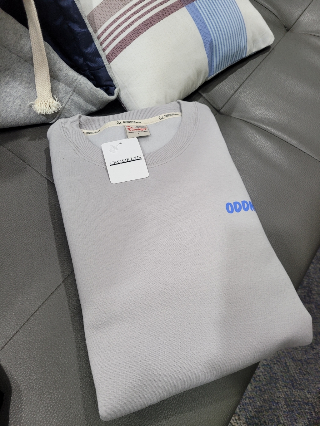 크루클린 나이트 슬로프 오버핏 맨투맨 R992