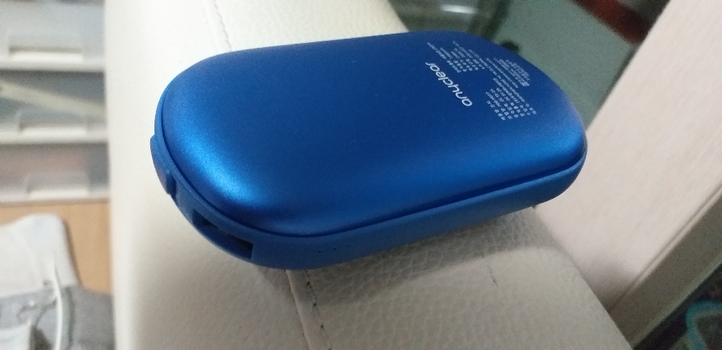 애니클리어 USB충전식 전기양면 핸디 휴대용 손난로 보조배터리 USB