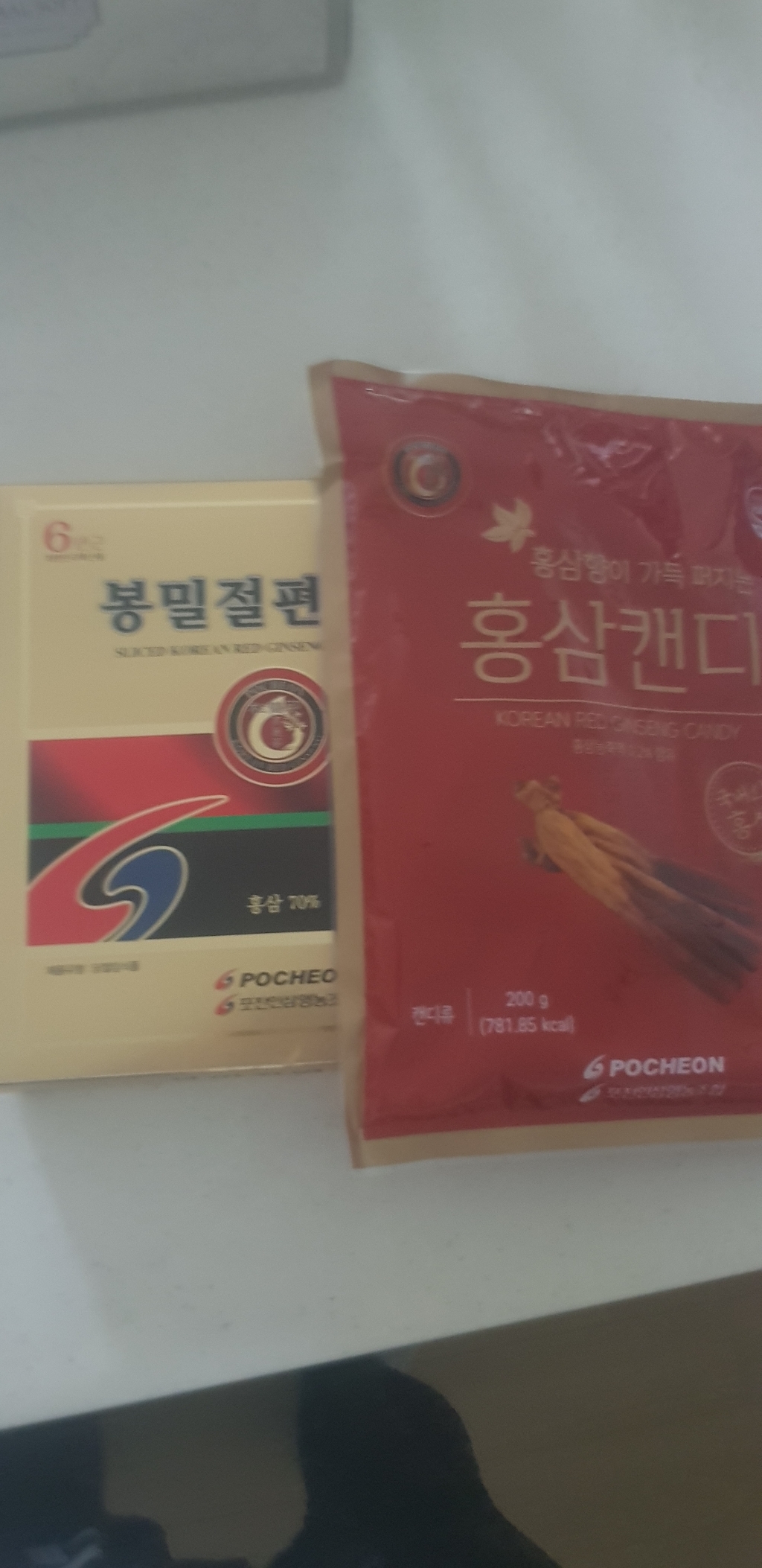 포천인삼영농조합 봉밀홍삼절편