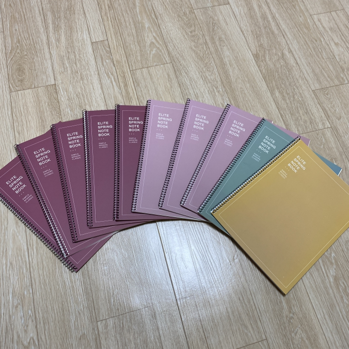 엘리트 스프링 유선노트
