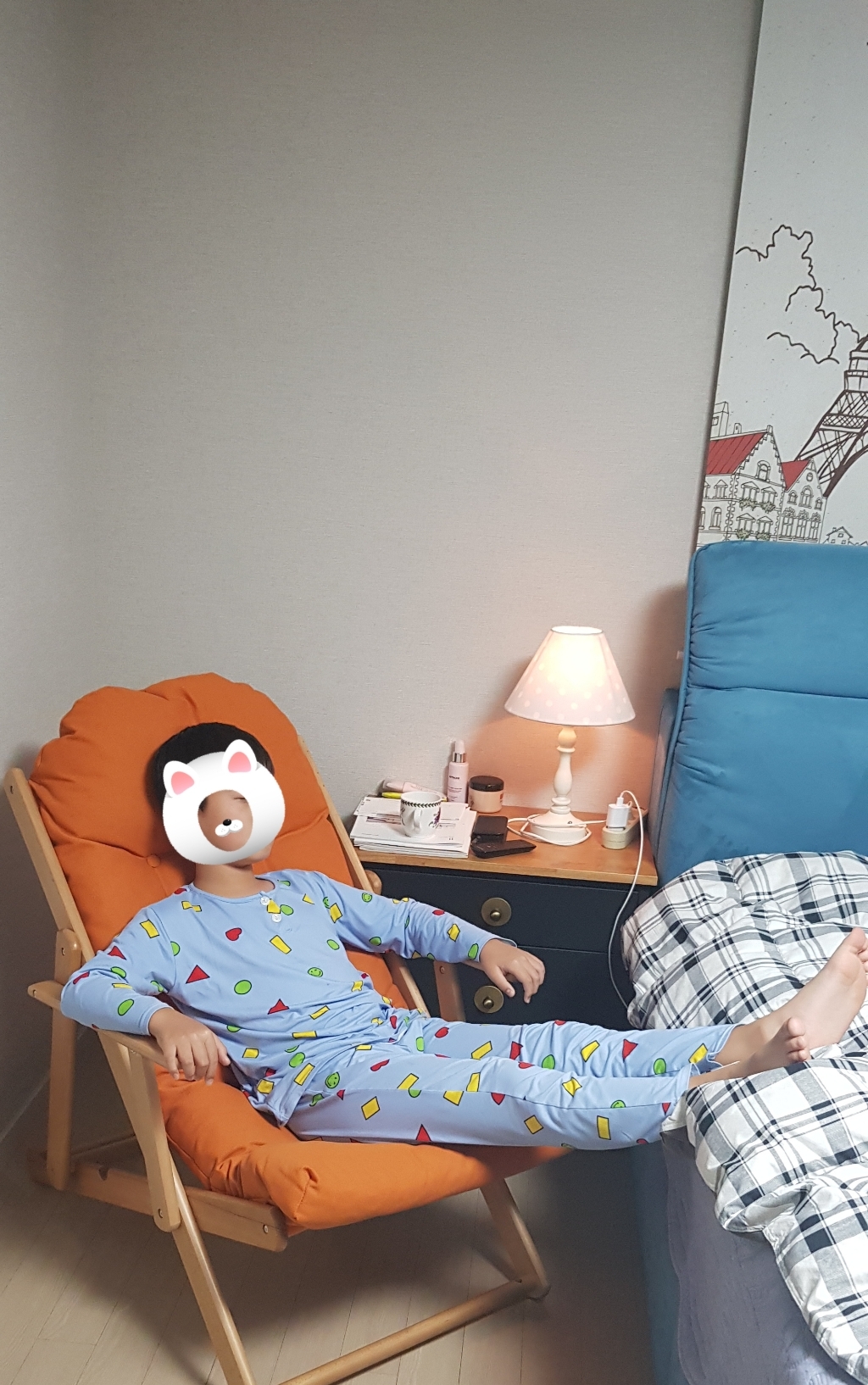 씨엘스토리 아동용 울라도형 피치기모 상하세트 리뷰후기