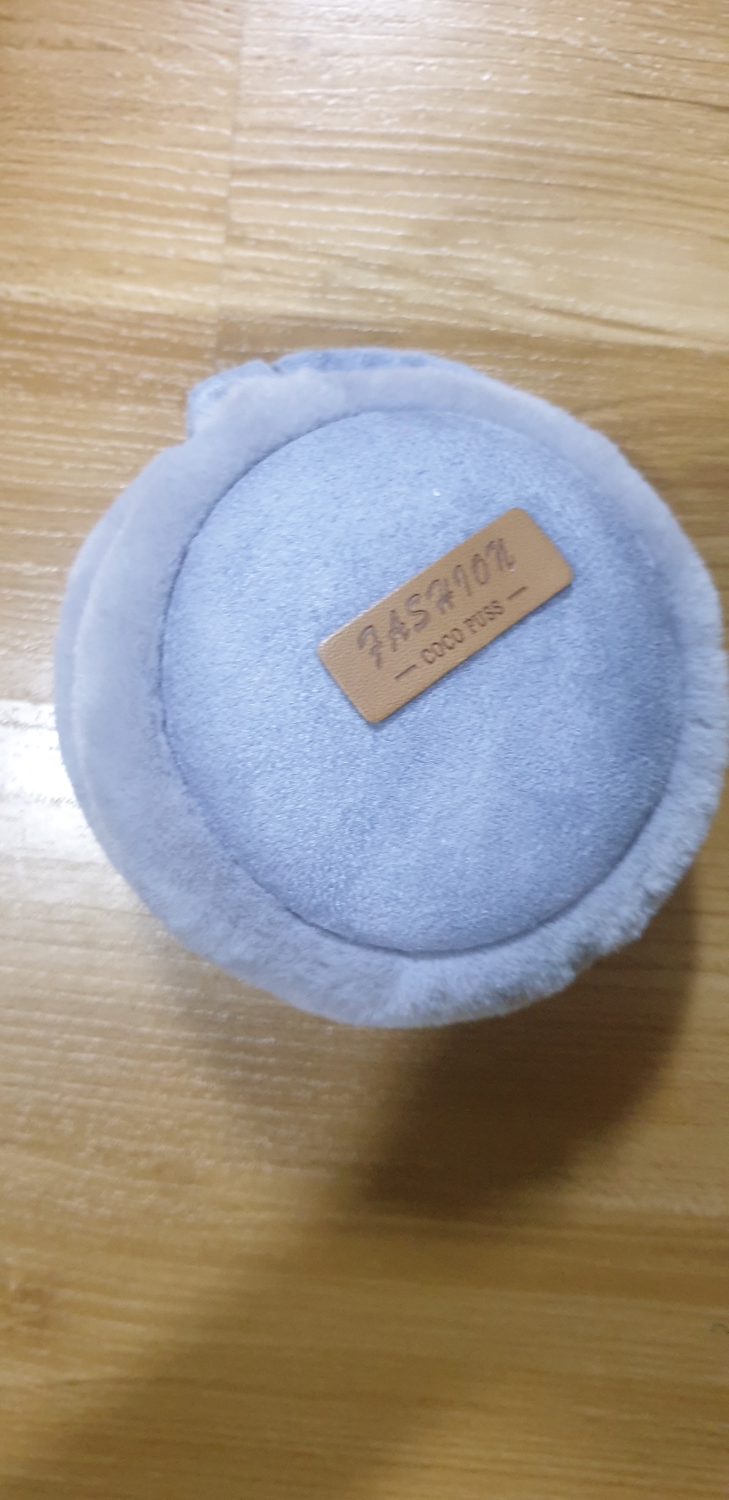 핸날 가죽패치 마카롱 귀마개