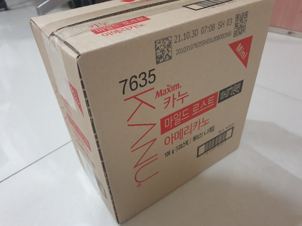 카누 미니 마일드 로스트 아메리카노 원두커피믹스