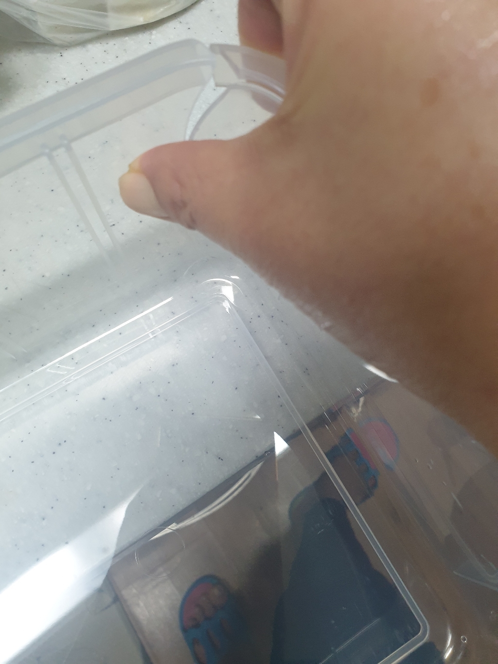 씨밀렉스 냉장고 냉동실 보관 정리 용기 그레이 대 트레이