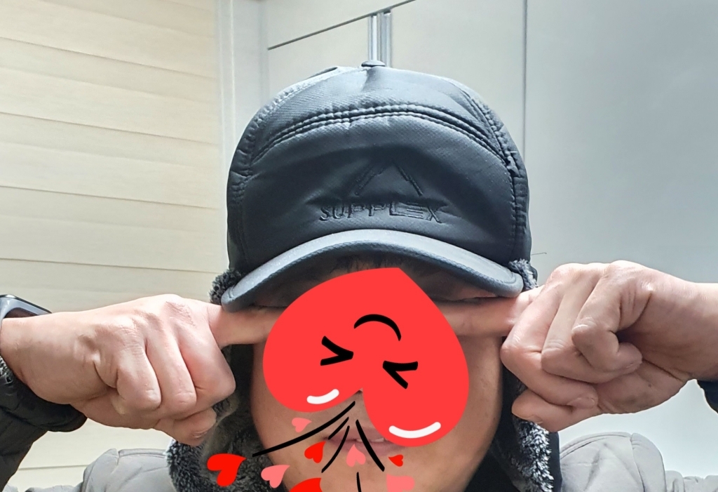 C-56 패딩 캡 방한모자 귀달이모자 털모자 군모