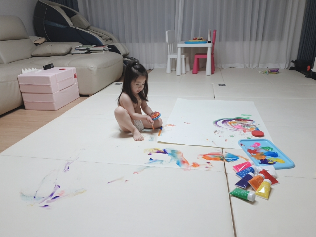 삼성출판사 타이거 물감놀이세트 코스트코