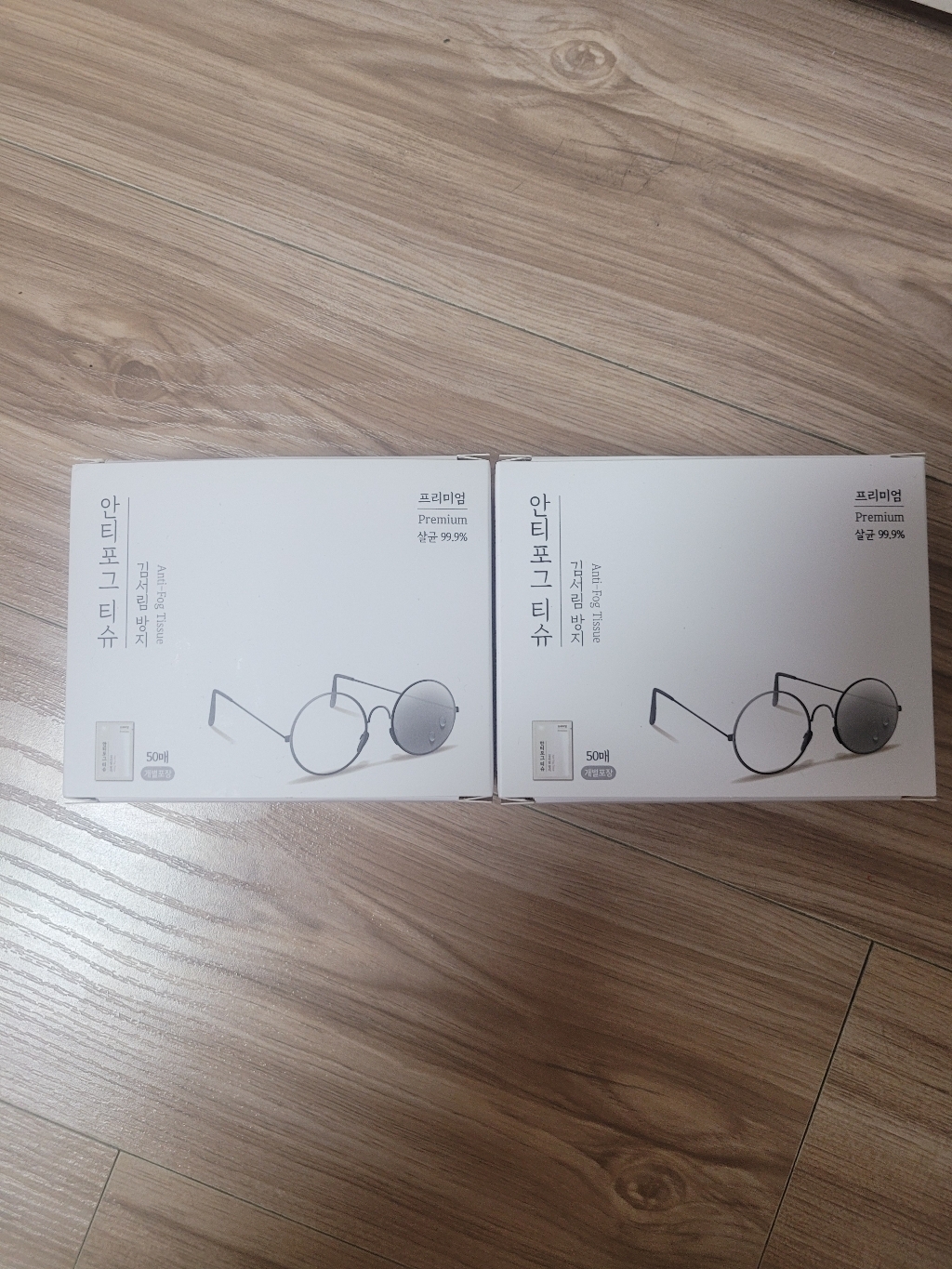 자우버 안티포그 티슈 50매입 김서림 방지 티슈