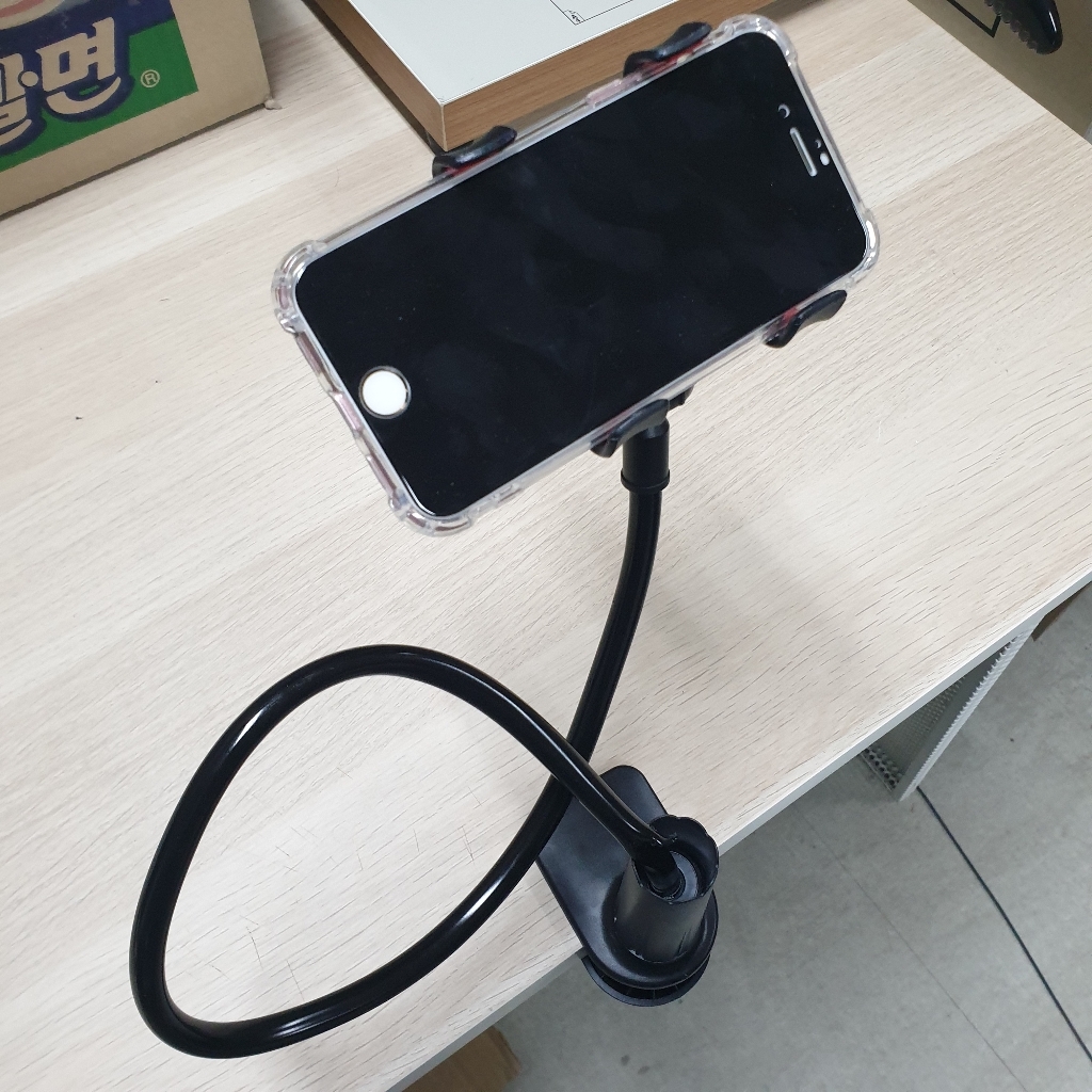 메니폭스 자바라 거치대 침대 책상 핸드폰 휴대폰 스마트폰