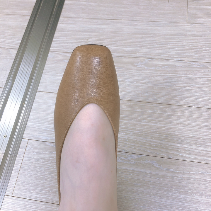 제이슈 양가죽 수제화 클래식타임 스퀘어토 펌프스힐