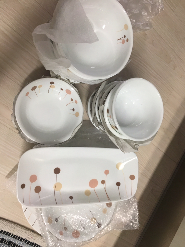코렐 꽃솜 6인 디너 식기세트