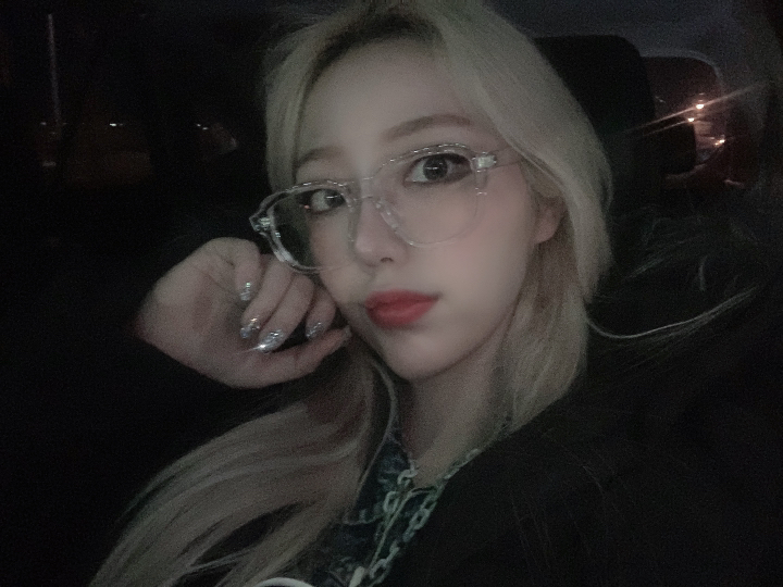 VANANA2 오버사이즈 빅프레임 투명안경테