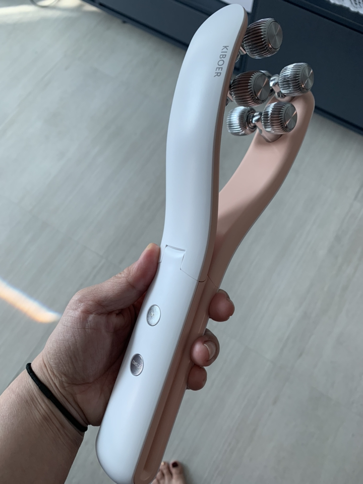Kiboer 러 마사지기 ES 톤업 붓기제거 이중턱개선 V라인 혼색 가정용 피부마사지기 새해 선물