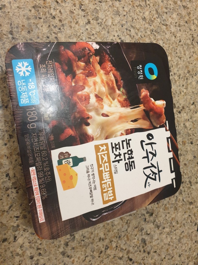 로켓프레시] 청정원 안주야 치즈직화무뼈닭발