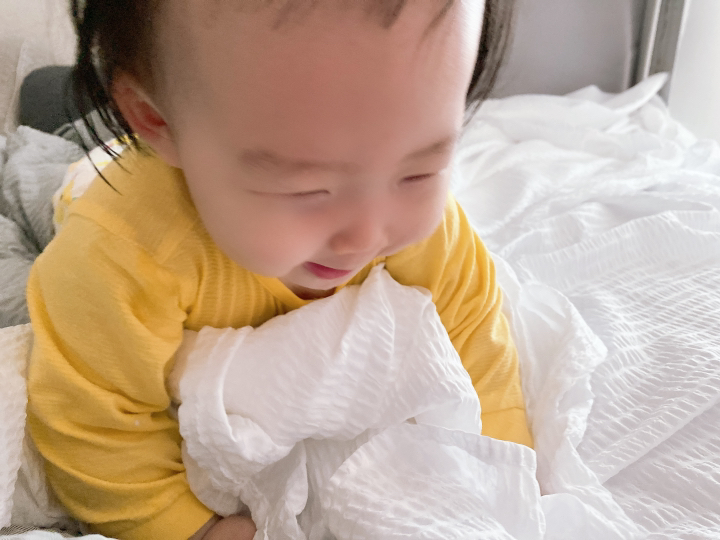 더자리 아이스 시어서커 홑이불