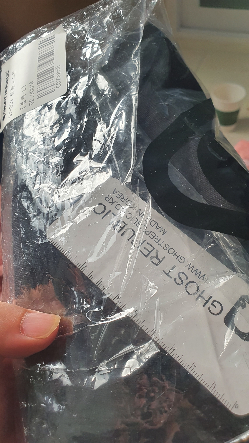 고스트리퍼블릭 스몰 레터링 반팔 티셔츠 GT-352 리뷰후기