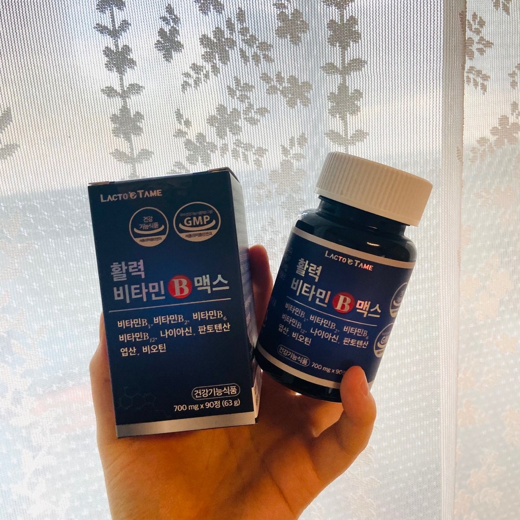 락토테미 활력 비타민b 맥스 90정 1병 리뷰후기