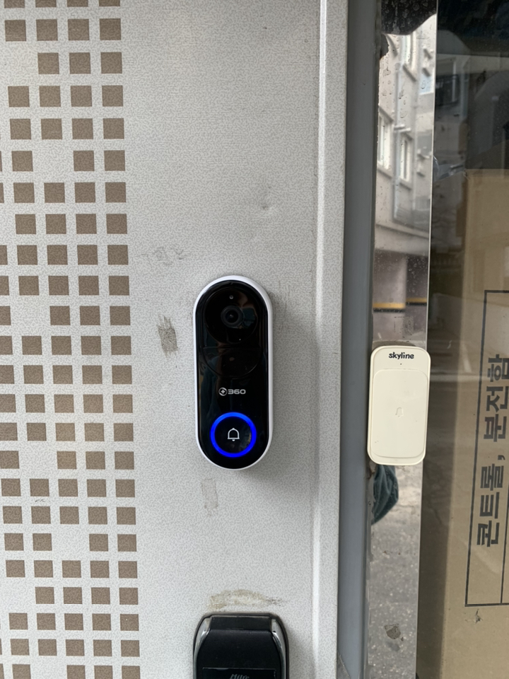 치후360 안심벨S 스마트 도어벨
