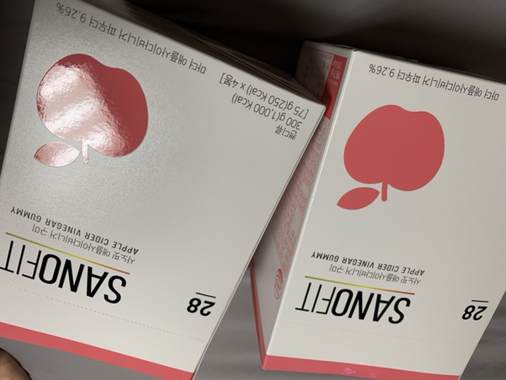 [사노핏] 8주 애플사이다비니거 구미 리뷰후기