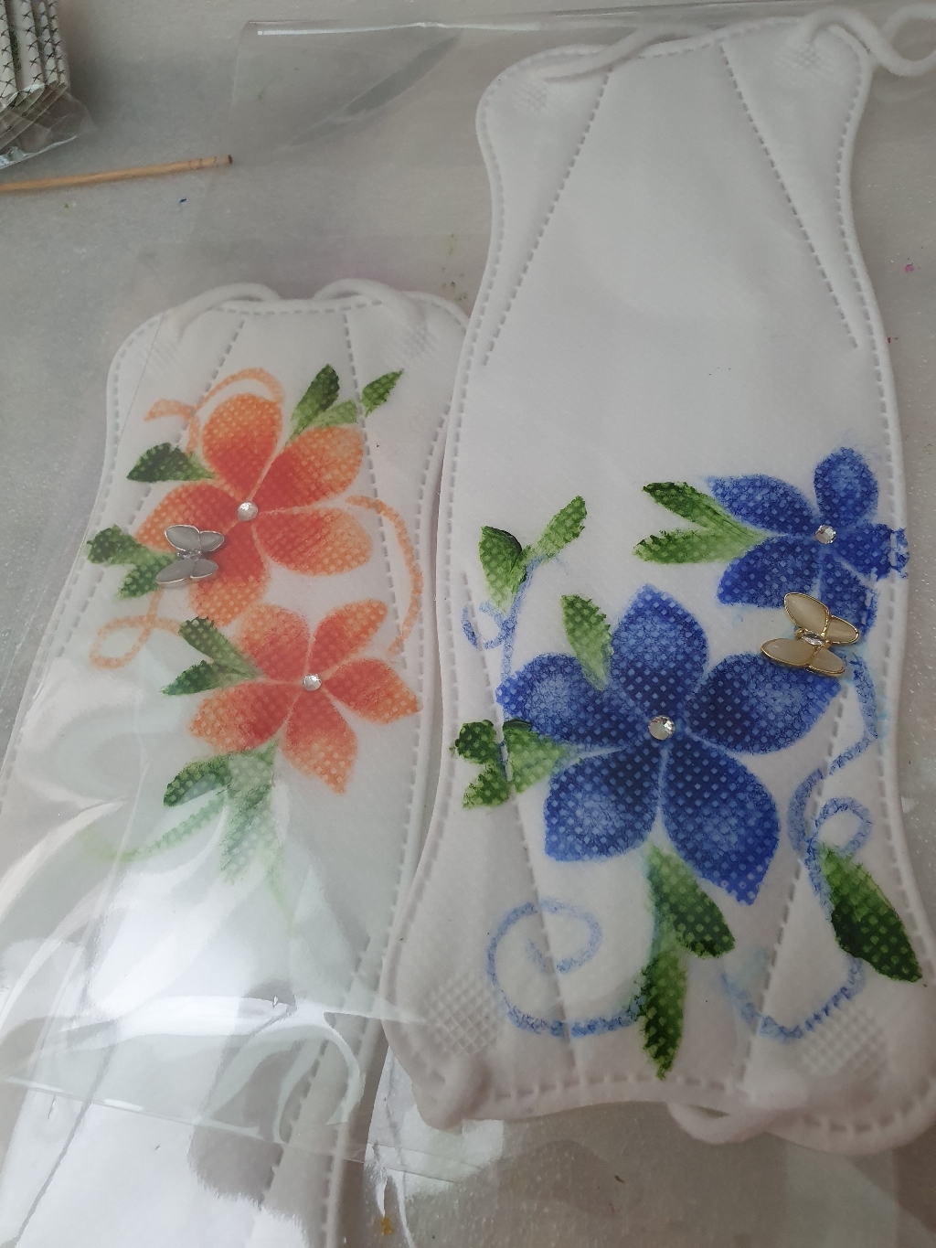 엘씨 럭셔리 젤네일파츠 네일아트재료 나비 골드 엔틱 파츠 스톤 큐빅 리뷰후기